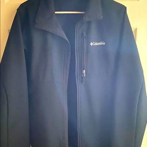 Columbia fleece lined jacket